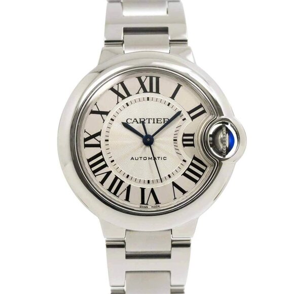 Cartier Ballon bleu 33mm WSBB0044 Automatic Silver Dial Ladies Watch 90253708 - Picture 1 of 7